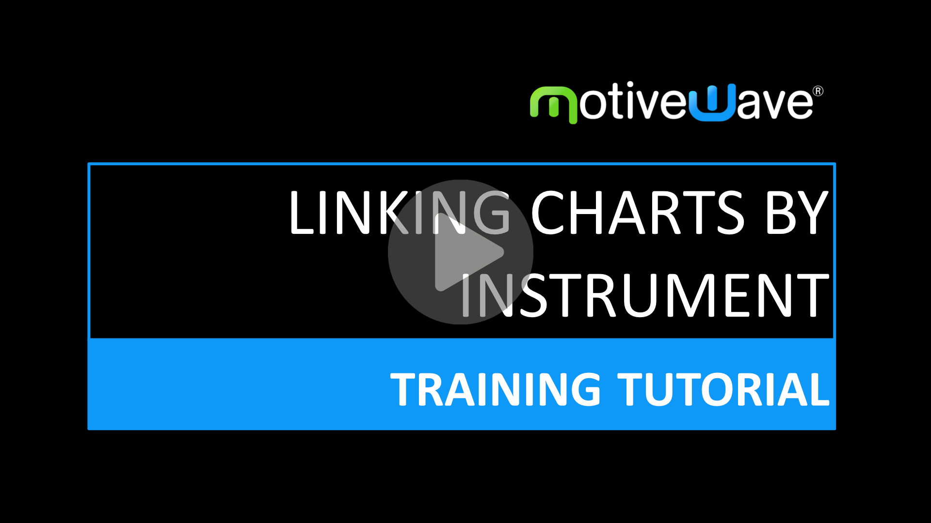 Linking Charts By Instrument
